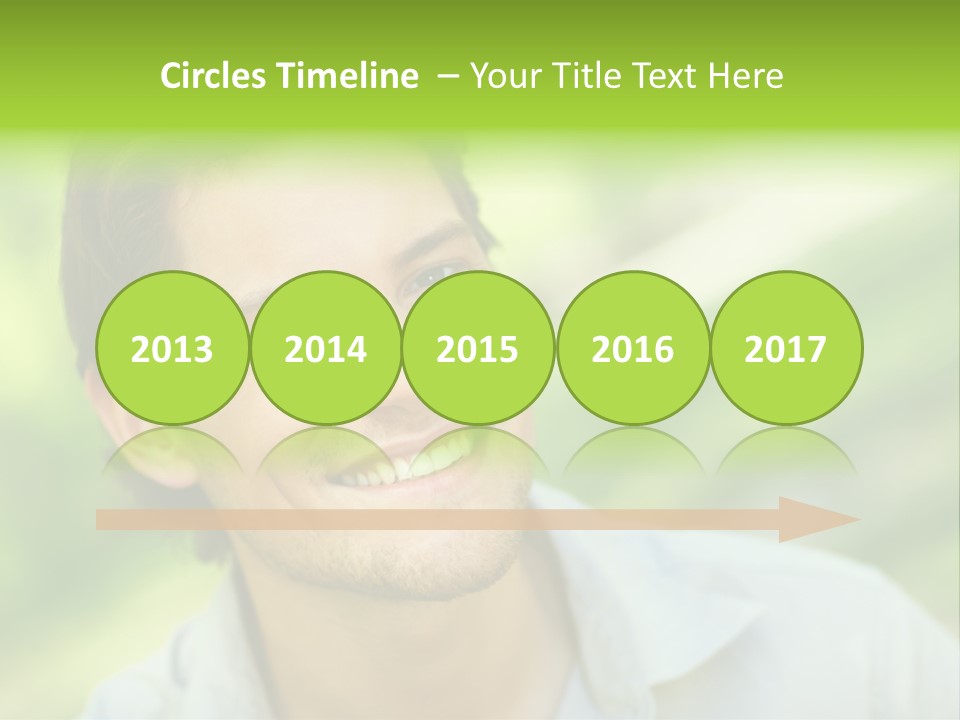 A Row Of Beer Pints PowerPoint Template