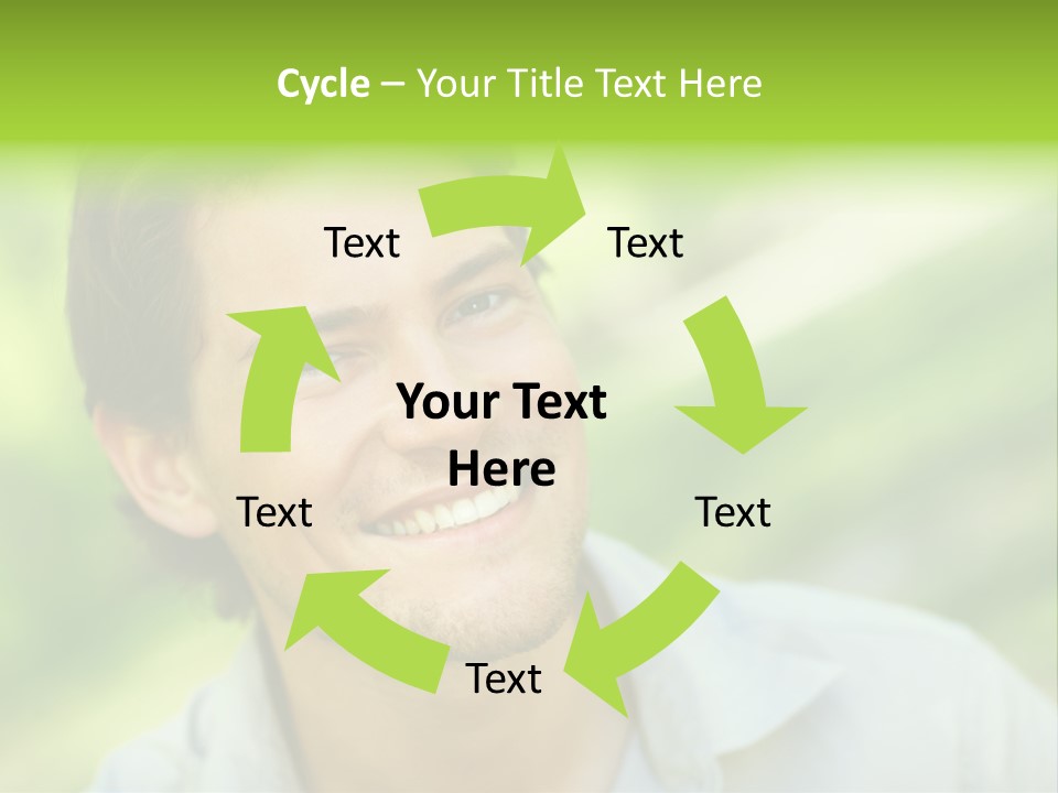 A Row Of Beer Pints PowerPoint Template