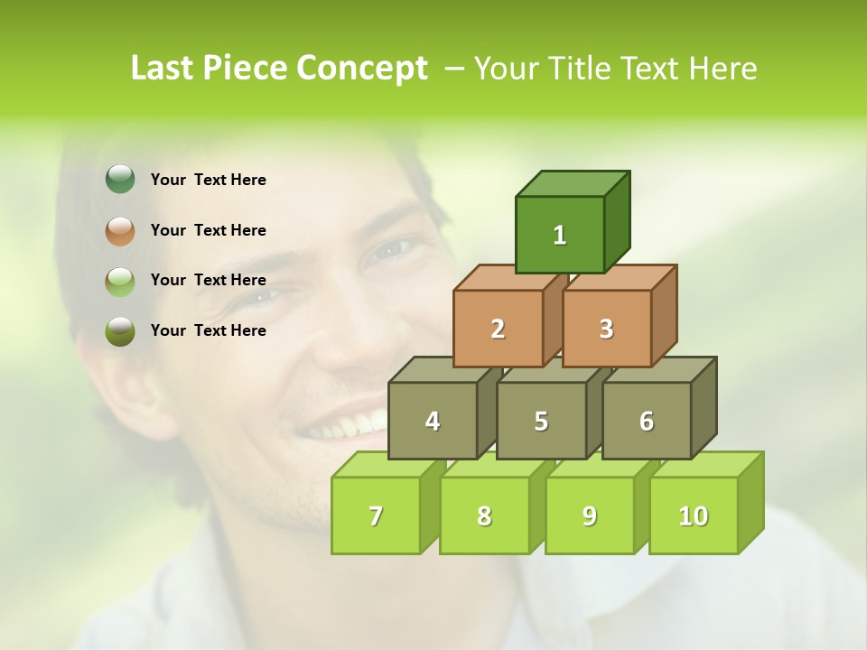 A Row Of Beer Pints PowerPoint Template