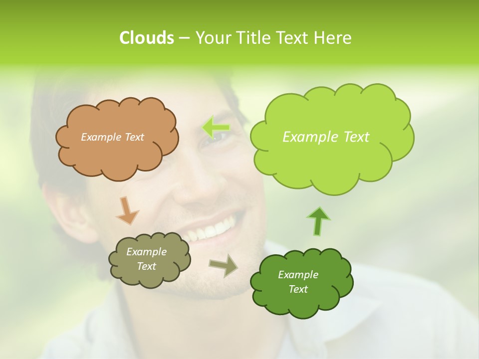 A Row Of Beer Pints PowerPoint Template