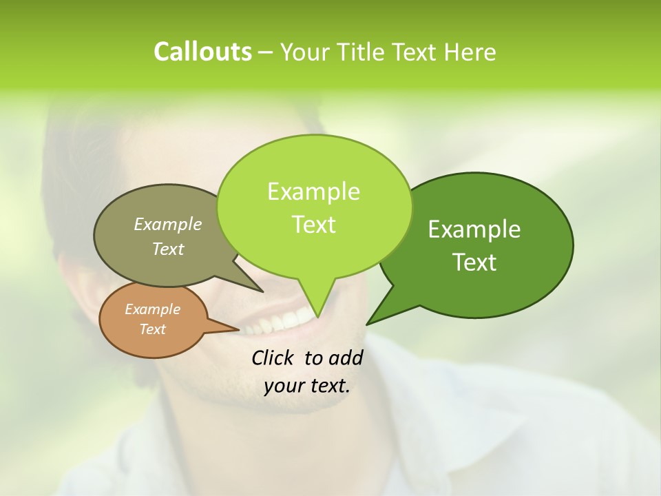 A Row Of Beer Pints PowerPoint Template