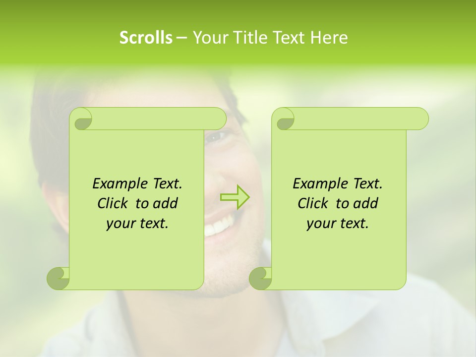 A Row Of Beer Pints PowerPoint Template