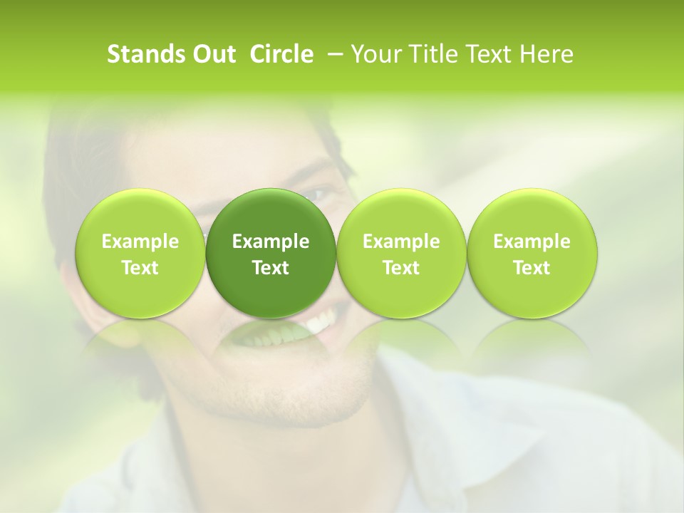 A Row Of Beer Pints PowerPoint Template