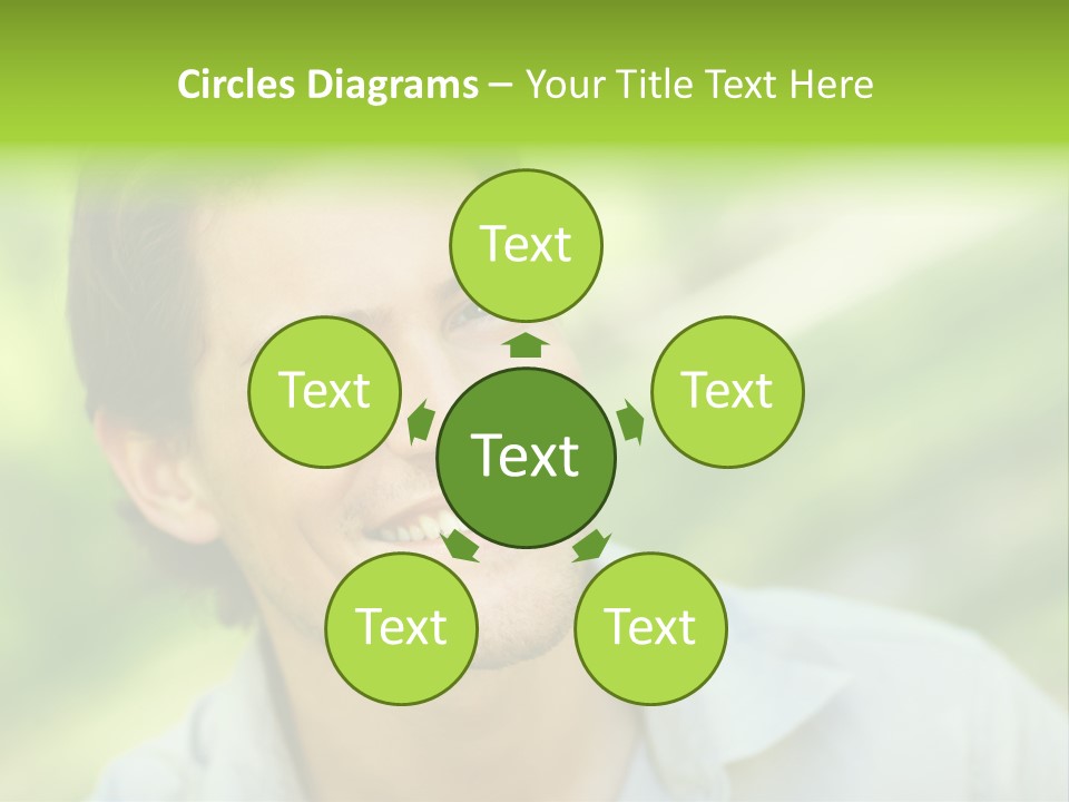 A Row Of Beer Pints PowerPoint Template