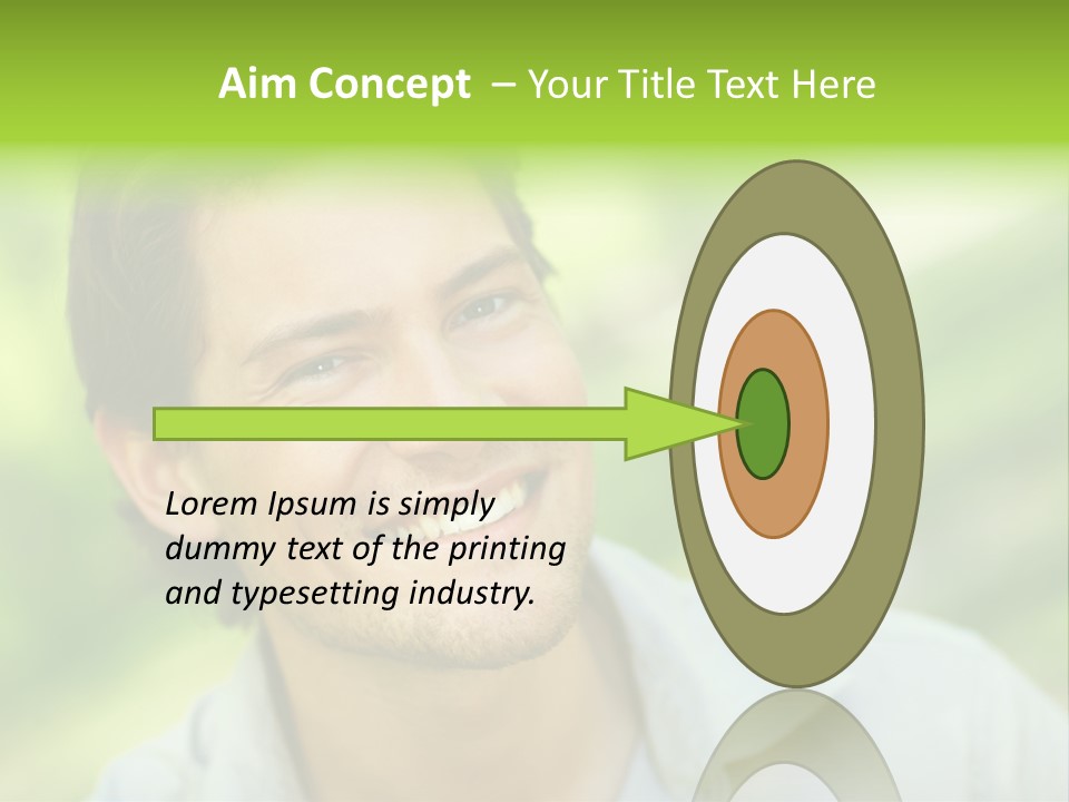 A Row Of Beer Pints PowerPoint Template