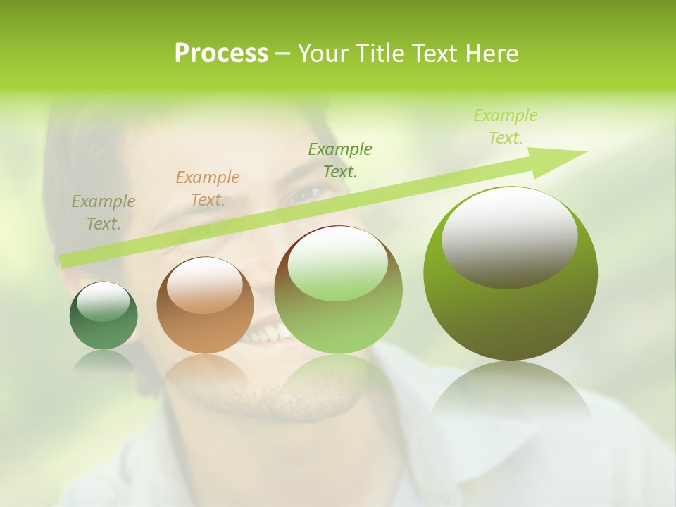 A Row Of Beer Pints PowerPoint Template