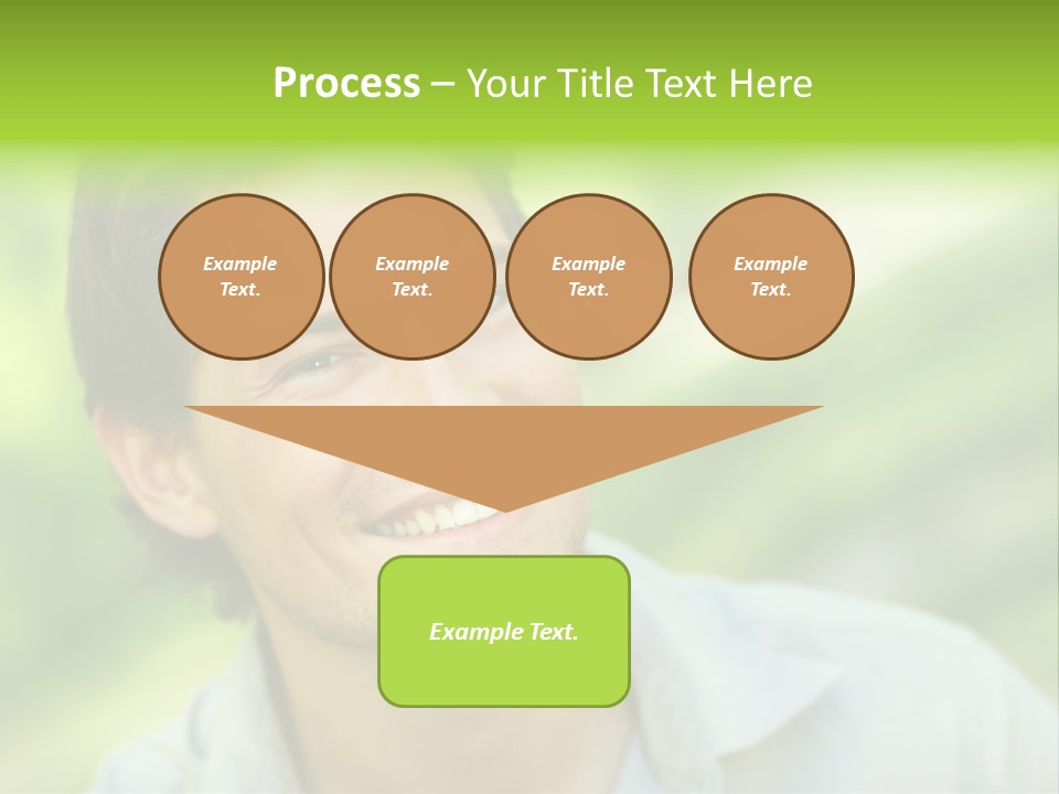 A Row Of Beer Pints PowerPoint Template