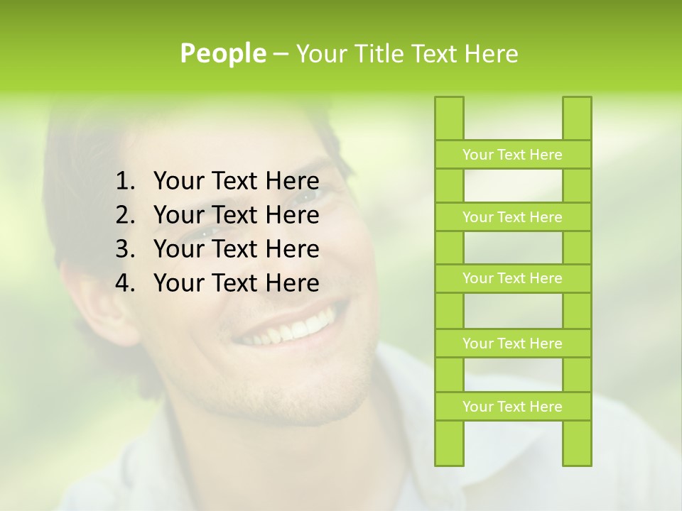 A Row Of Beer Pints PowerPoint Template