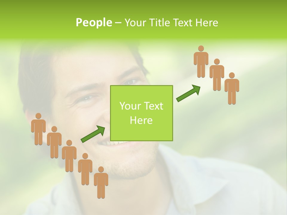 A Row Of Beer Pints PowerPoint Template