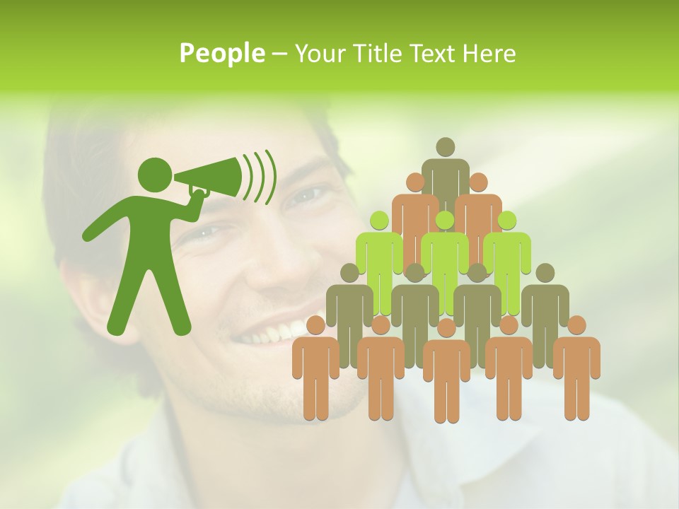 A Row Of Beer Pints PowerPoint Template