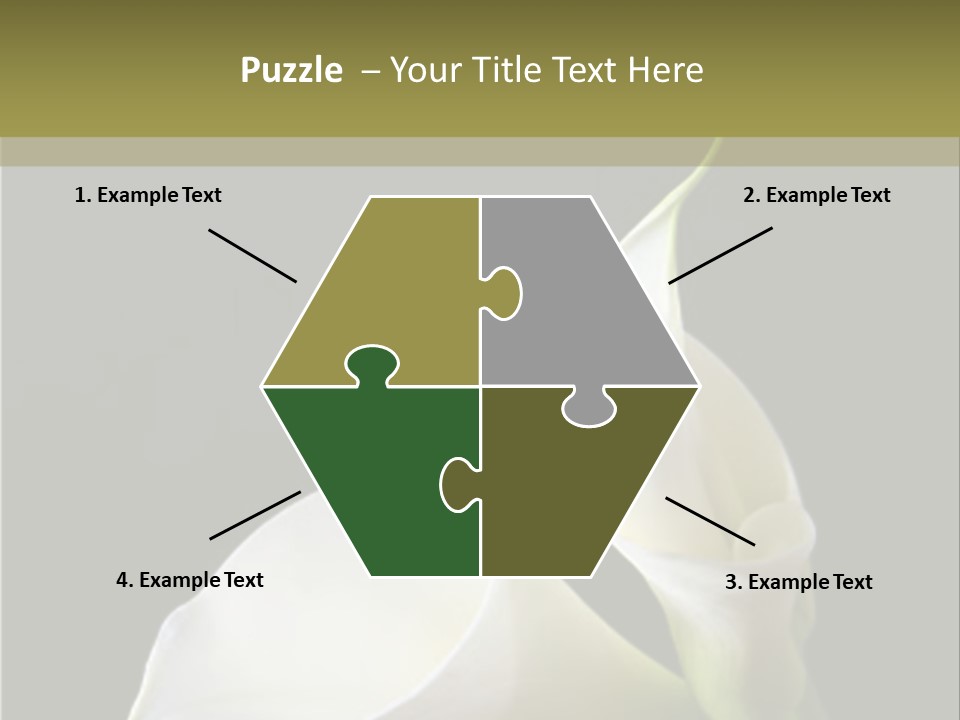 Calla Lillies PowerPoint Template