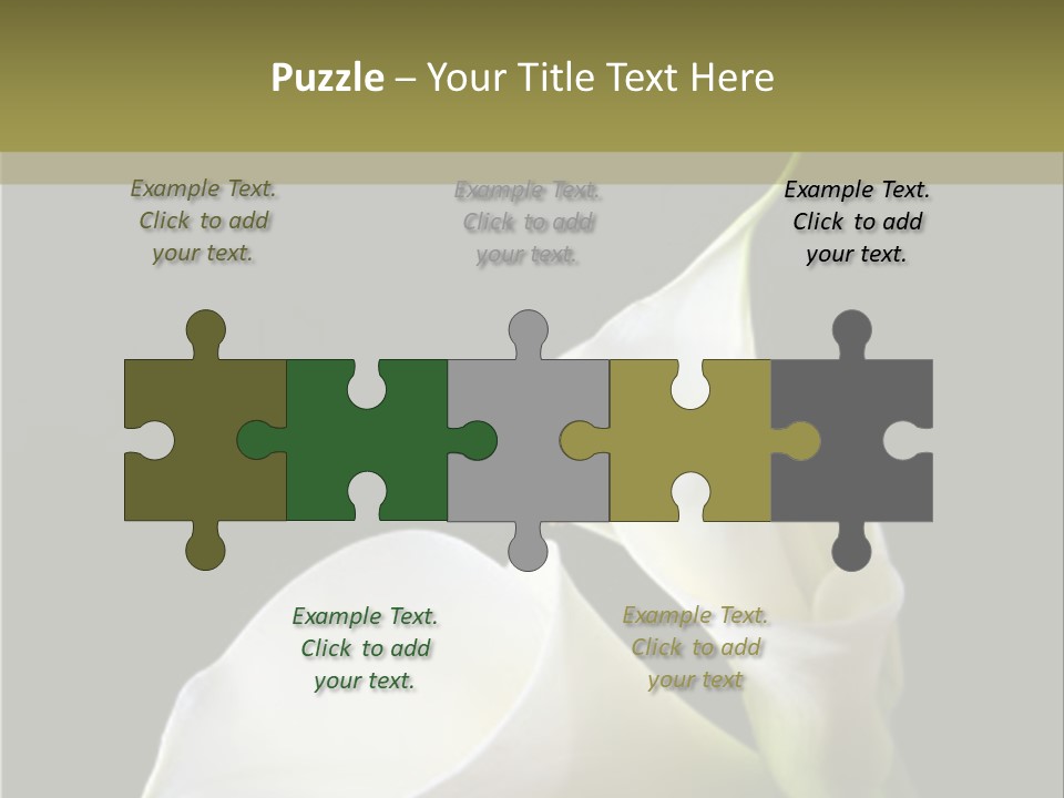 Calla Lillies PowerPoint Template