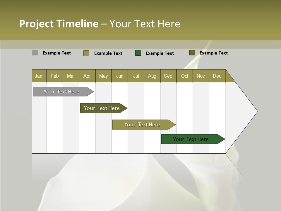 Calla Lillies PowerPoint Template