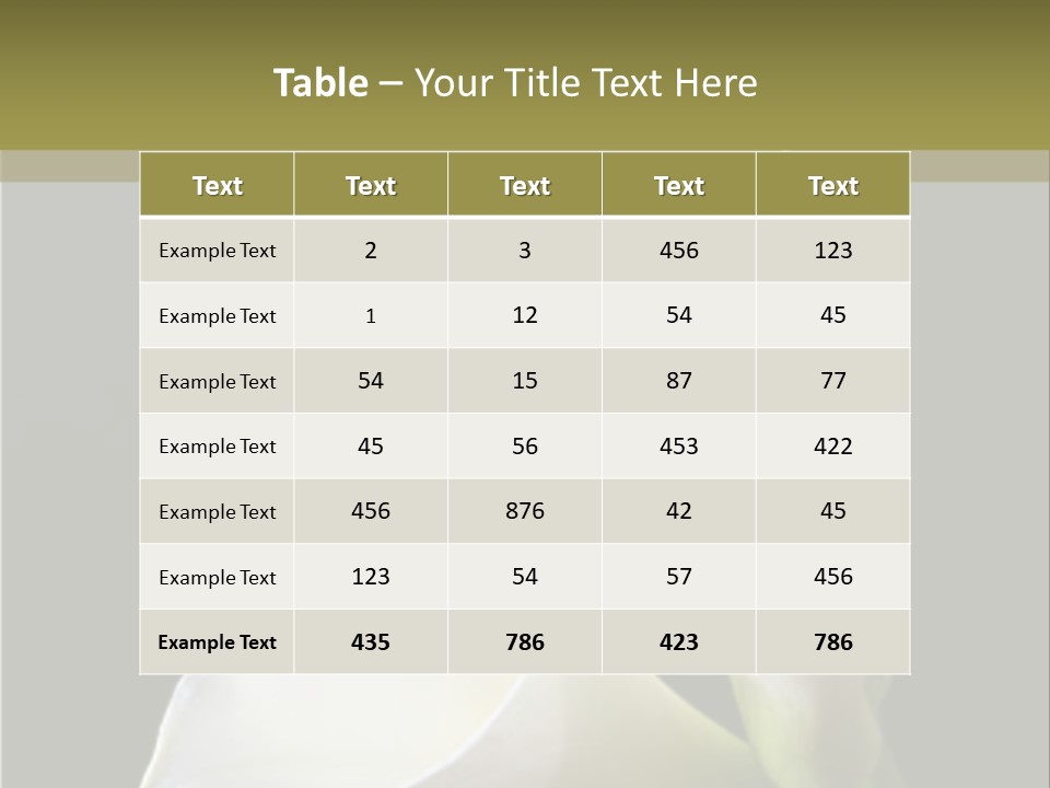 Calla Lillies PowerPoint Template