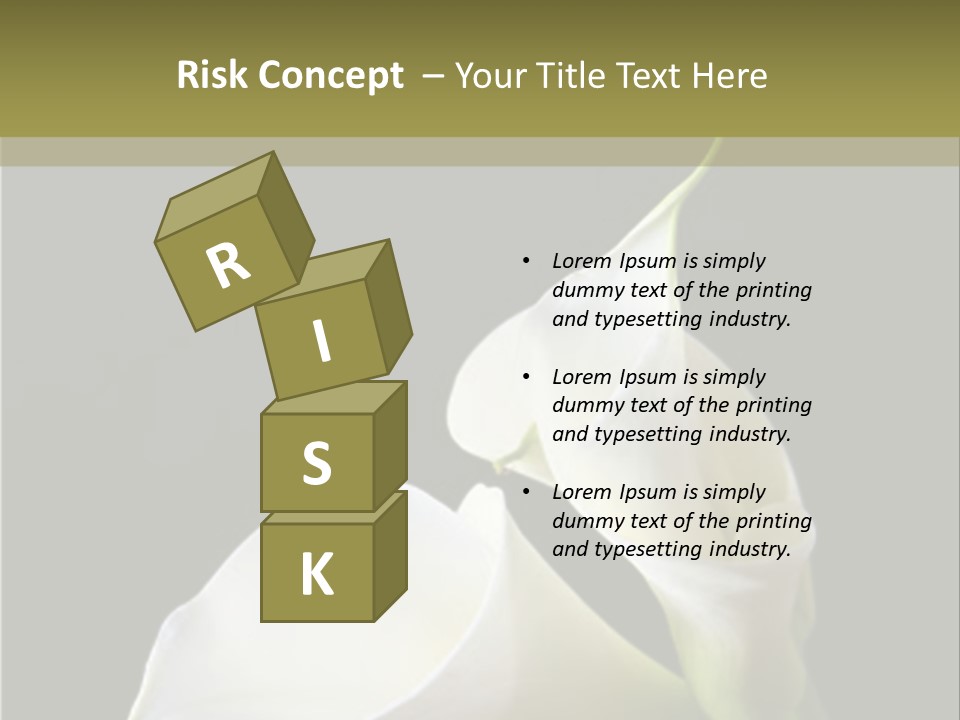 Calla Lillies PowerPoint Template