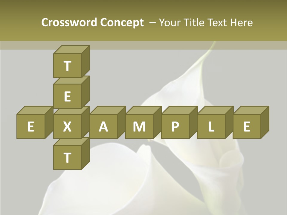 Calla Lillies PowerPoint Template