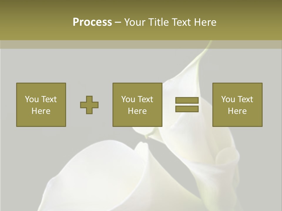 Calla Lillies PowerPoint Template