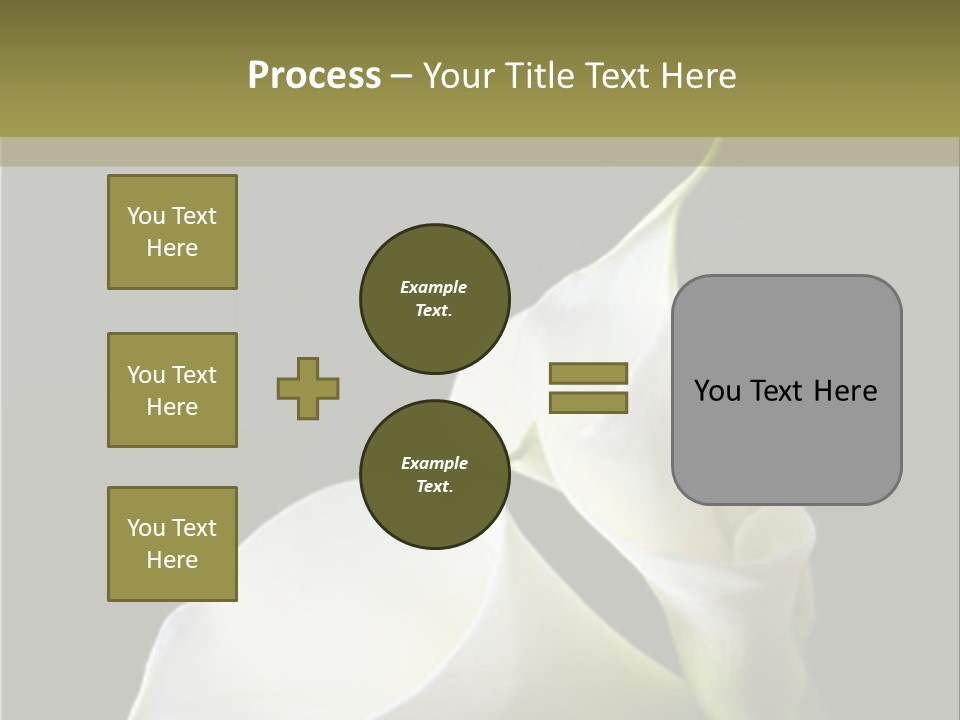 Calla Lillies PowerPoint Template