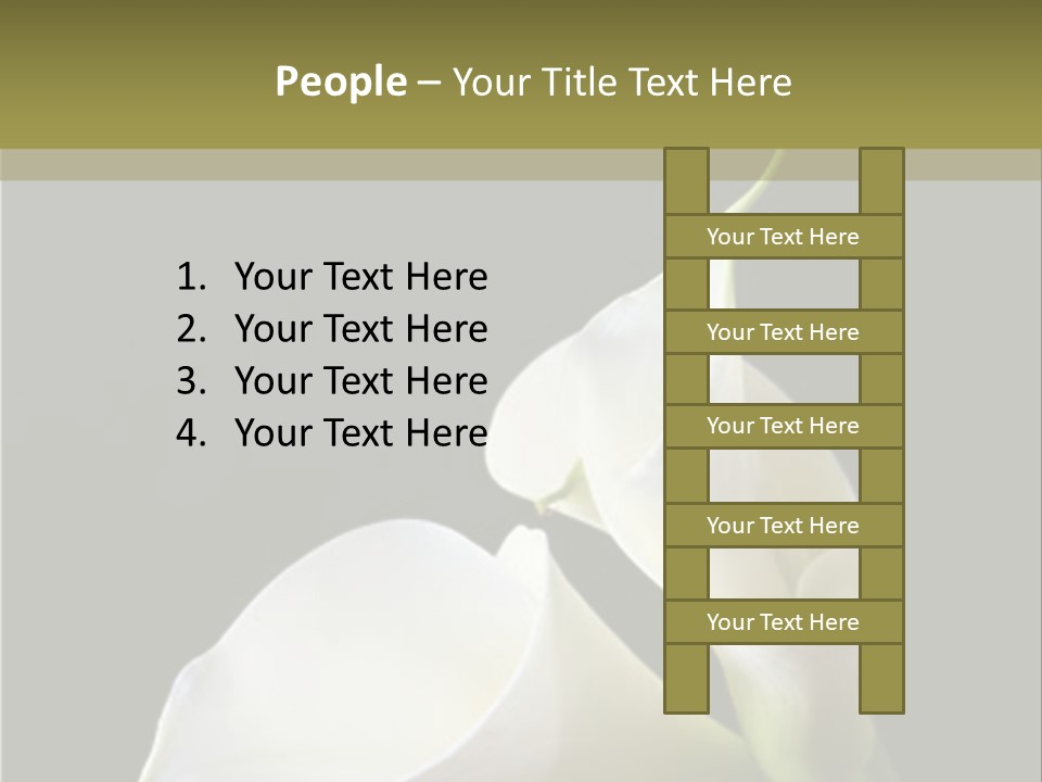 Calla Lillies PowerPoint Template