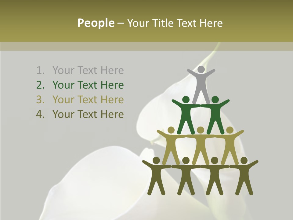 Calla Lillies PowerPoint Template