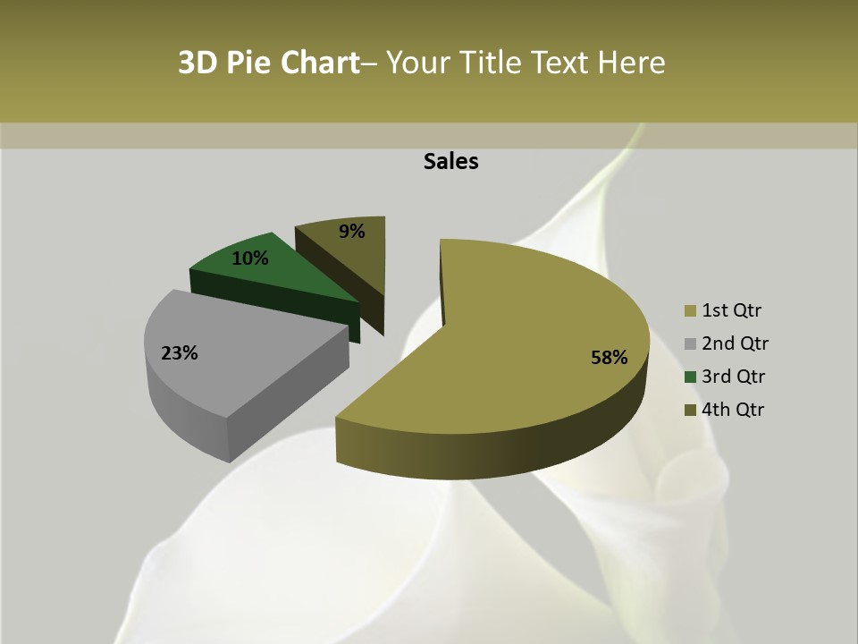 Calla Lillies PowerPoint Template