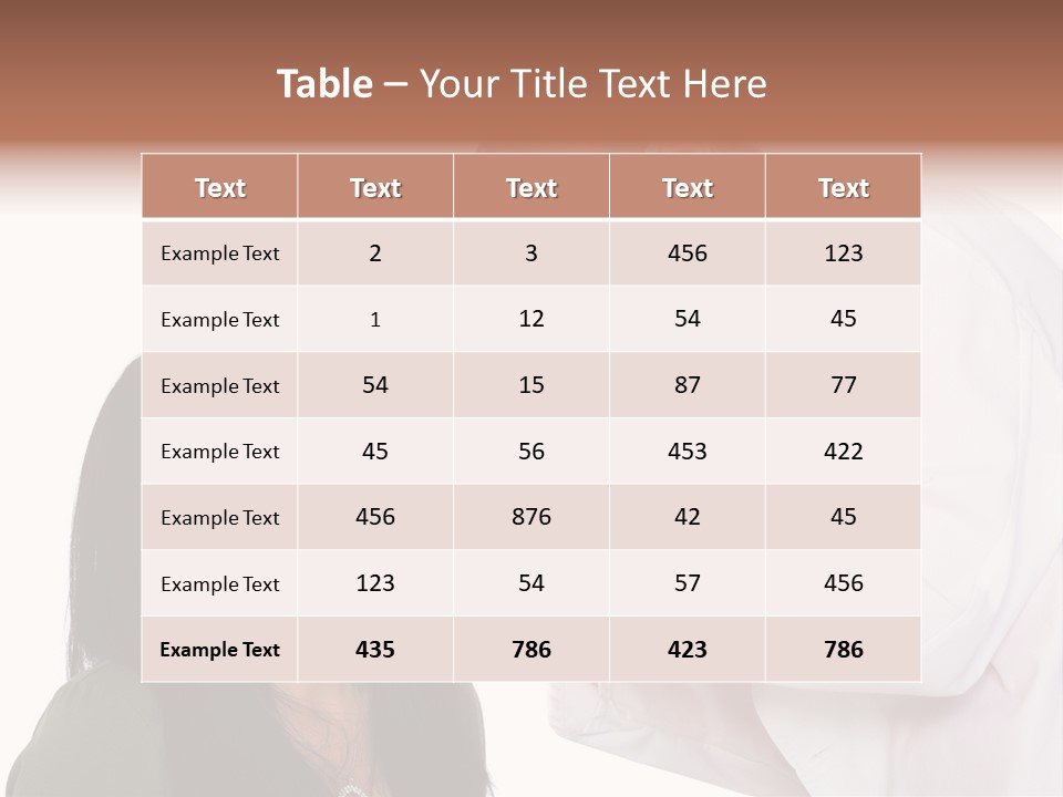 A Woman Getting Her Teeth Brushed By A Dentist PowerPoint Template