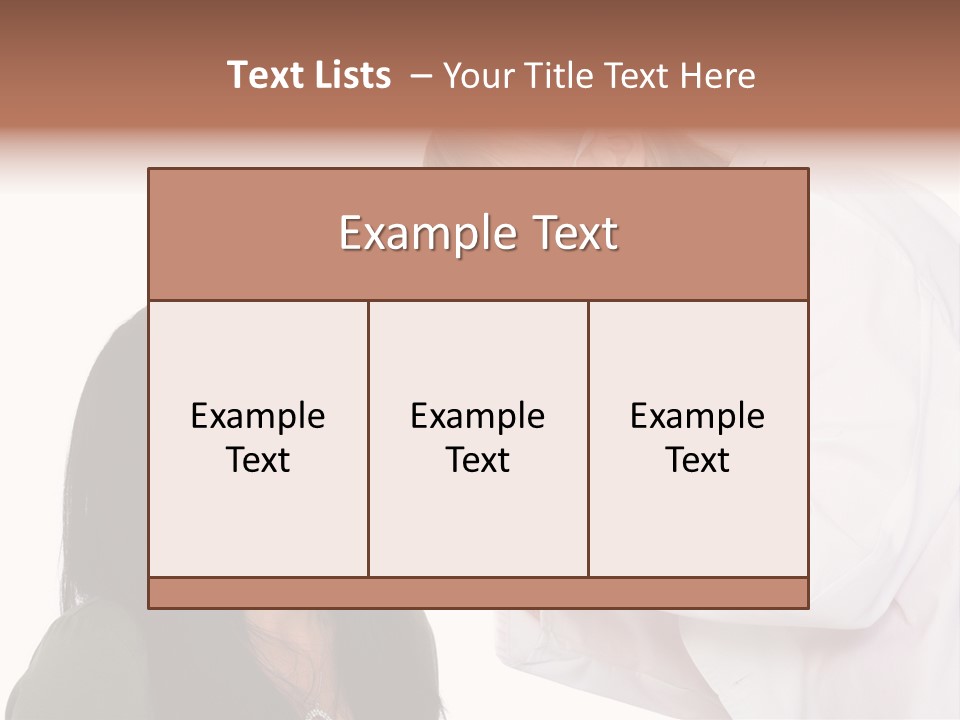 A Woman Getting Her Teeth Brushed By A Dentist PowerPoint Template