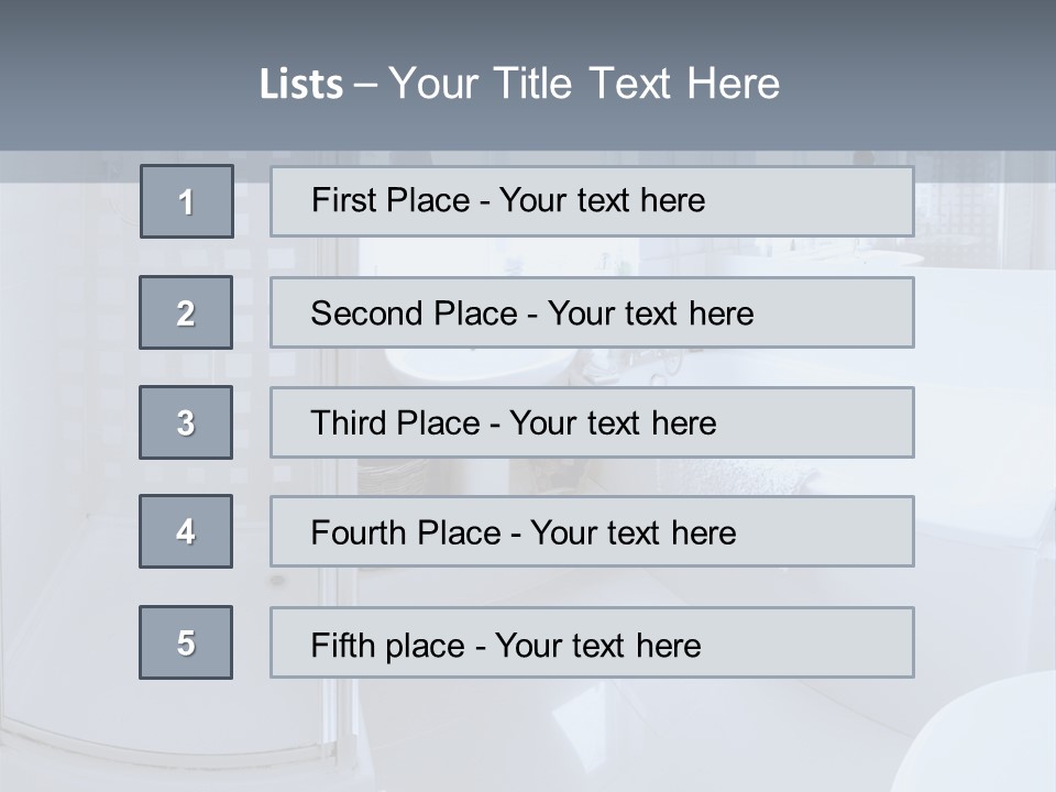 Bathroom PowerPoint Template