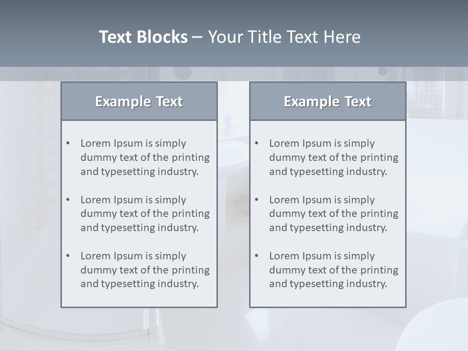 Bathroom PowerPoint Template