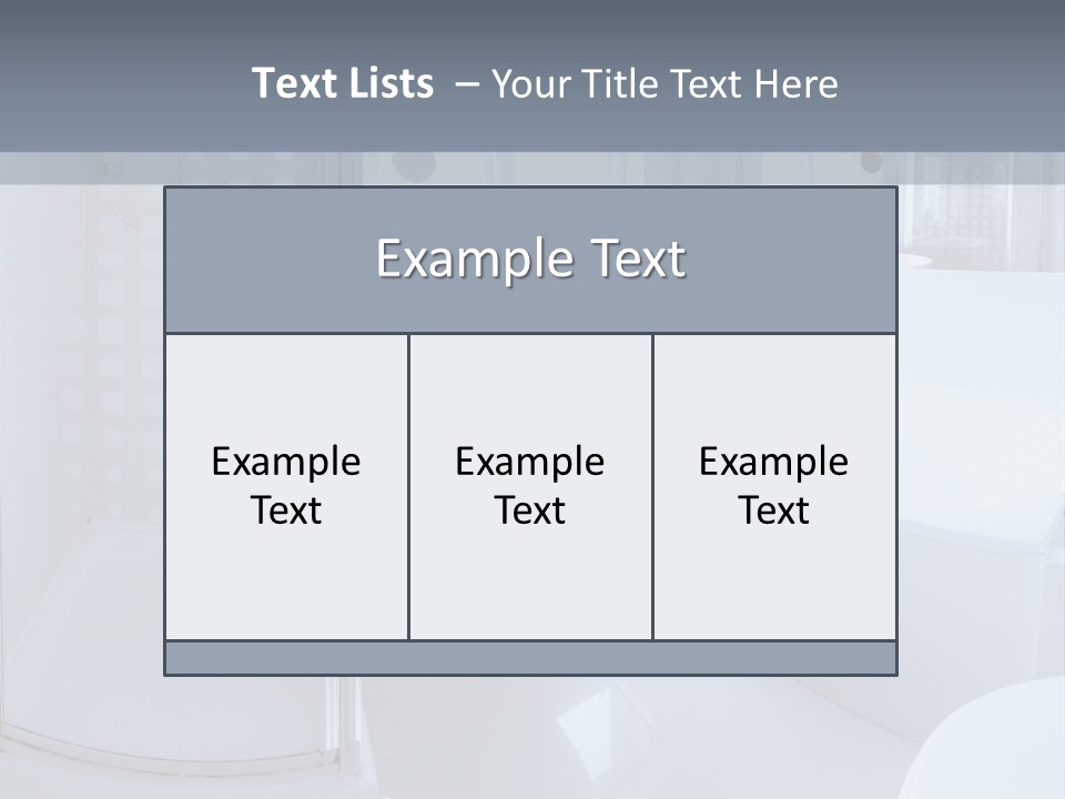 Bathroom PowerPoint Template