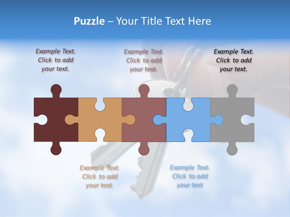 Trekking In The Alps PowerPoint Template