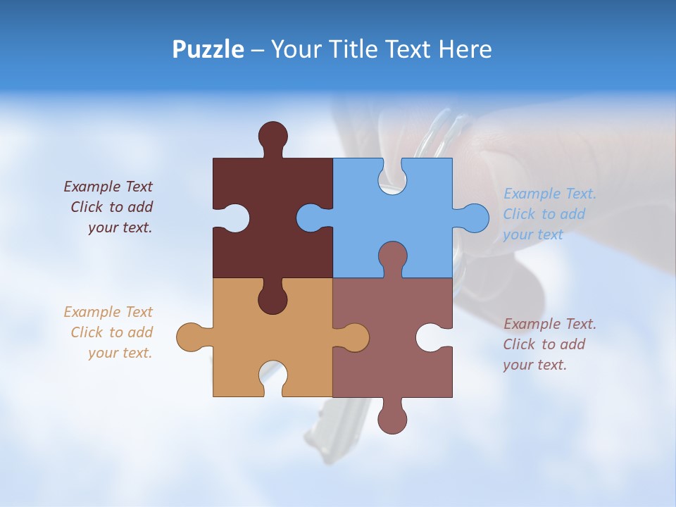 Trekking In The Alps PowerPoint Template