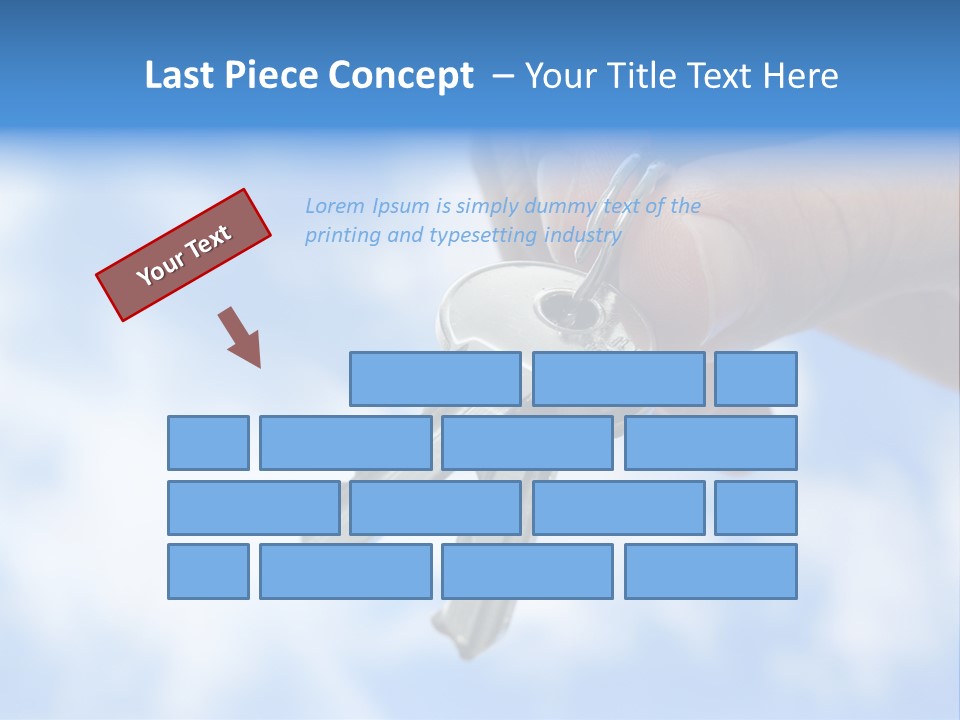 Trekking In The Alps PowerPoint Template