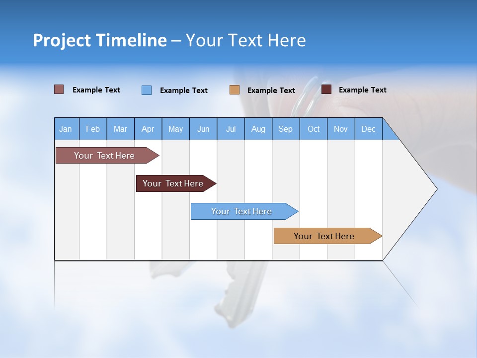 Trekking In The Alps PowerPoint Template