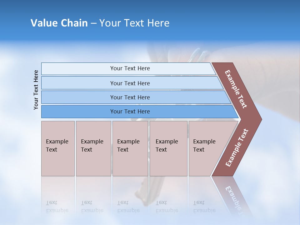 Trekking In The Alps PowerPoint Template