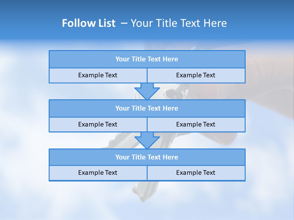 Trekking In The Alps PowerPoint Template