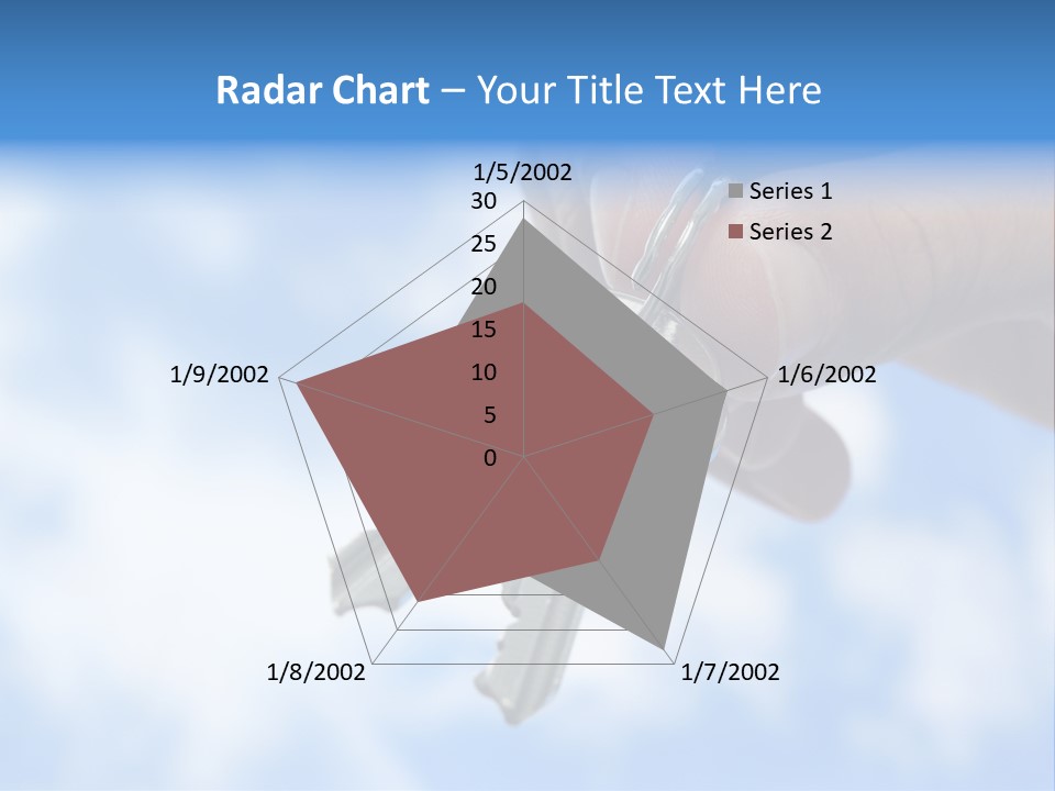 Trekking In The Alps PowerPoint Template