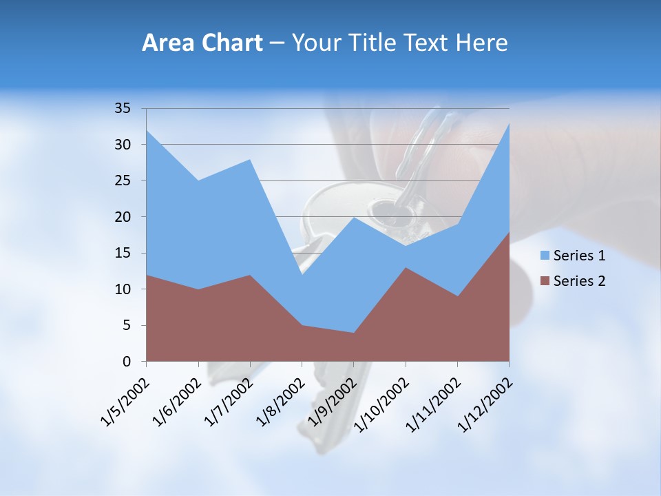 Trekking In The Alps PowerPoint Template