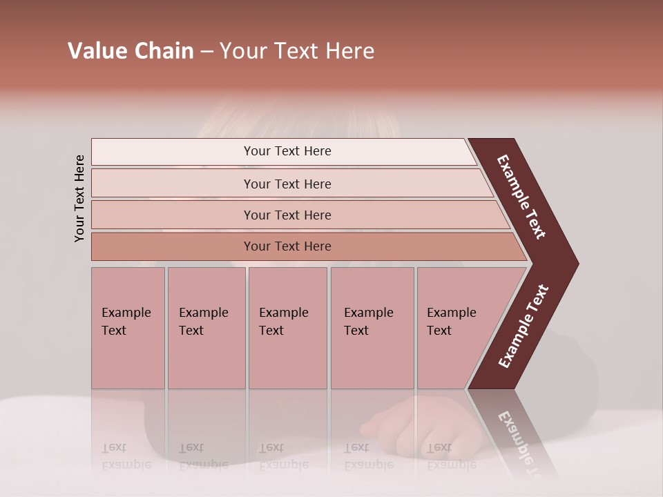 A Portrait Of A Blond 9-Year Old Girl With Downs Syndrome PowerPoint Template