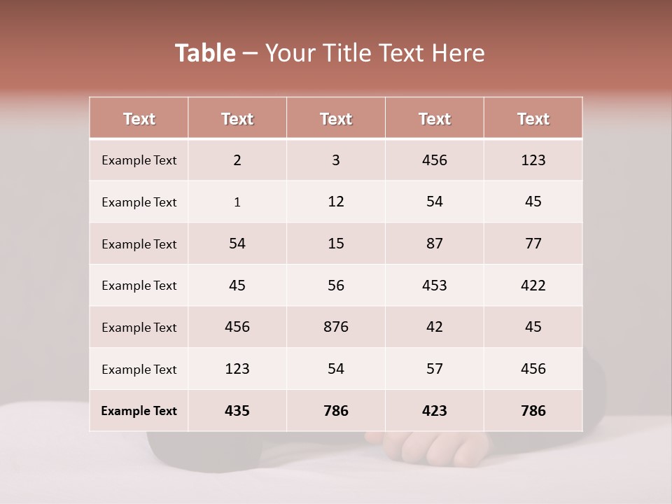 A Portrait Of A Blond 9-Year Old Girl With Downs Syndrome PowerPoint Template