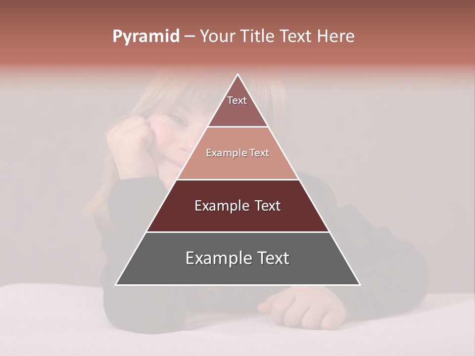 A Portrait Of A Blond 9-Year Old Girl With Downs Syndrome PowerPoint Template