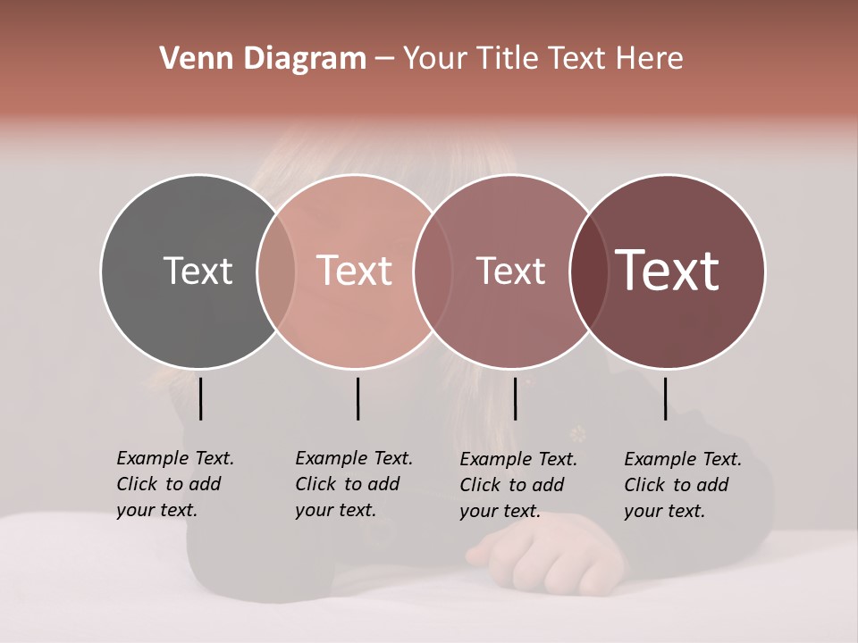 A Portrait Of A Blond 9-Year Old Girl With Downs Syndrome PowerPoint Template