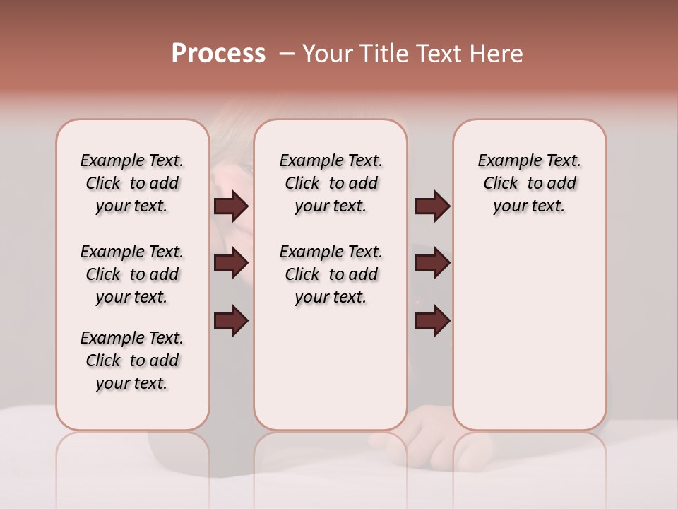 A Portrait Of A Blond 9-Year Old Girl With Downs Syndrome PowerPoint Template
