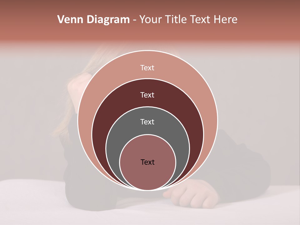 A Portrait Of A Blond 9-Year Old Girl With Downs Syndrome PowerPoint Template
