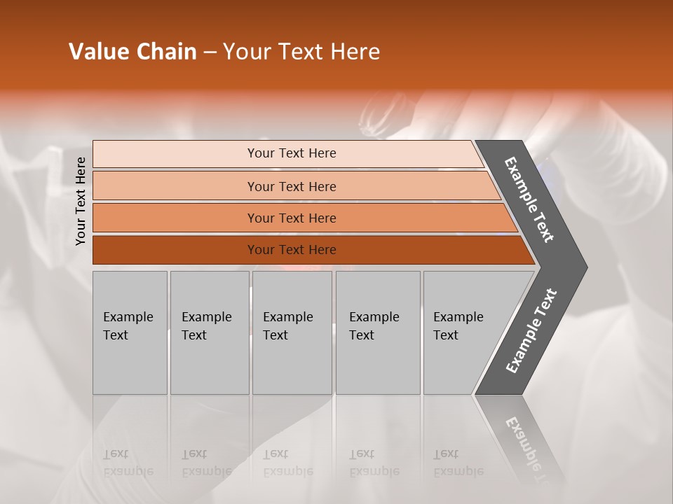 Chemistry - Lab Worker PowerPoint Template