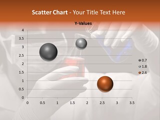 Chemistry - Lab Worker PowerPoint Template