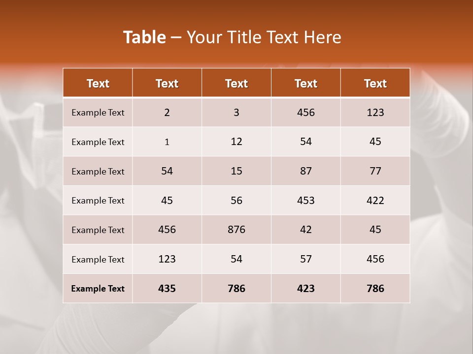 Chemistry - Lab Worker PowerPoint Template