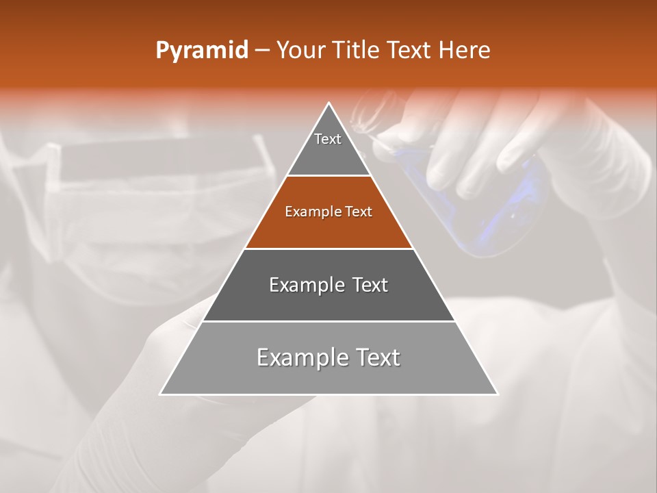 Chemistry - Lab Worker PowerPoint Template
