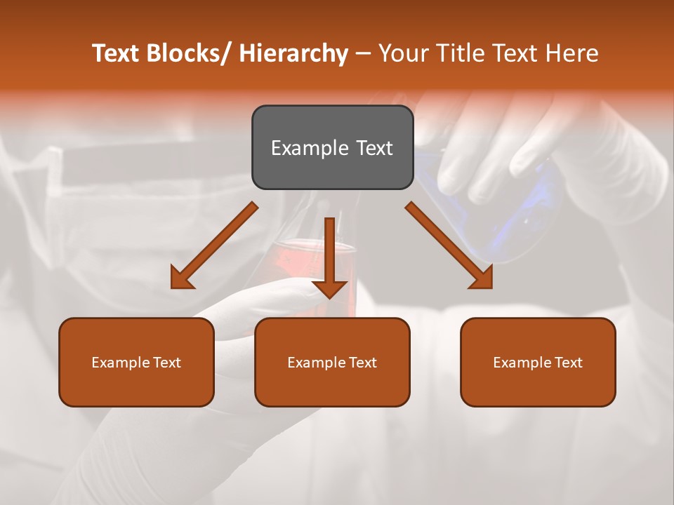 Chemistry - Lab Worker PowerPoint Template