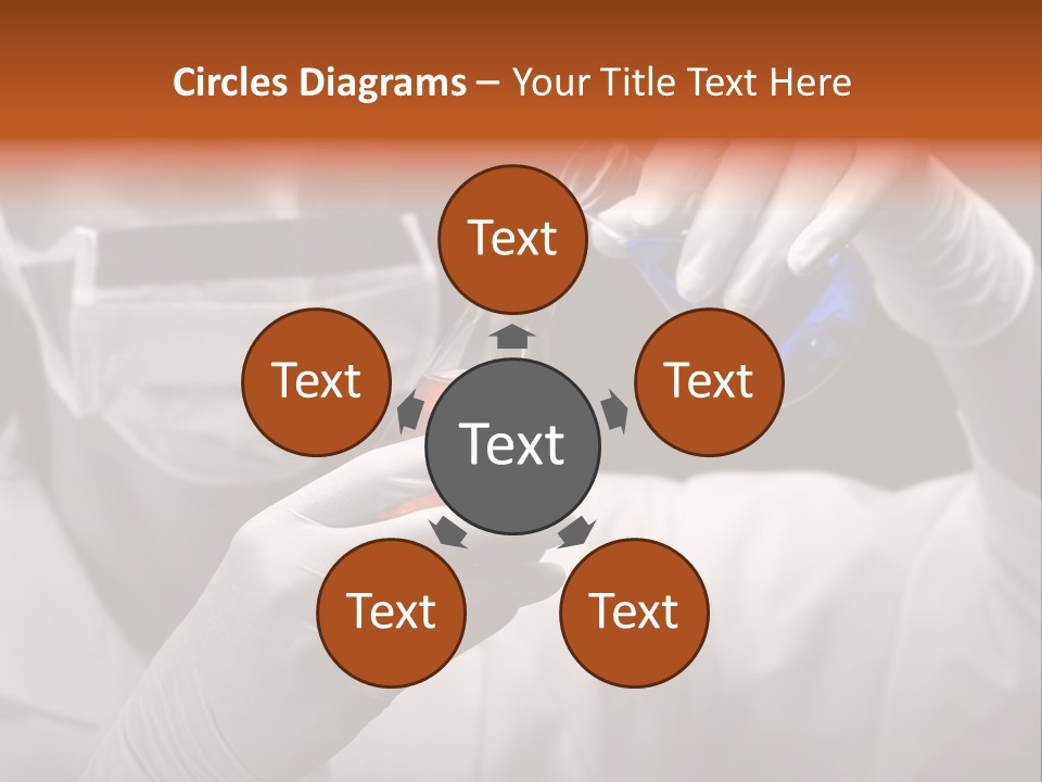 Chemistry - Lab Worker PowerPoint Template